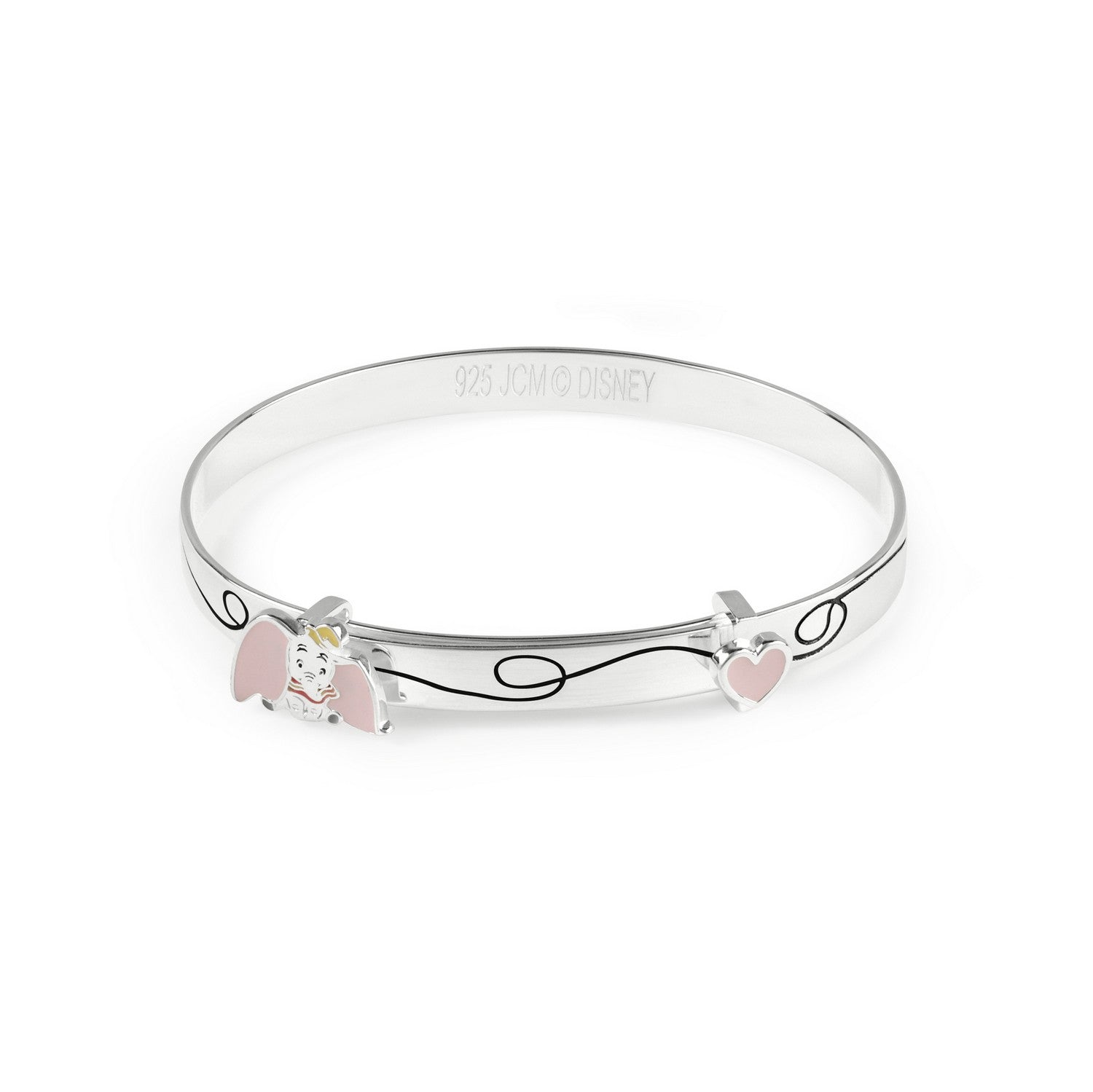 Disney Sterling Silver 925 Dumbo S Bangle B902558SL.PA