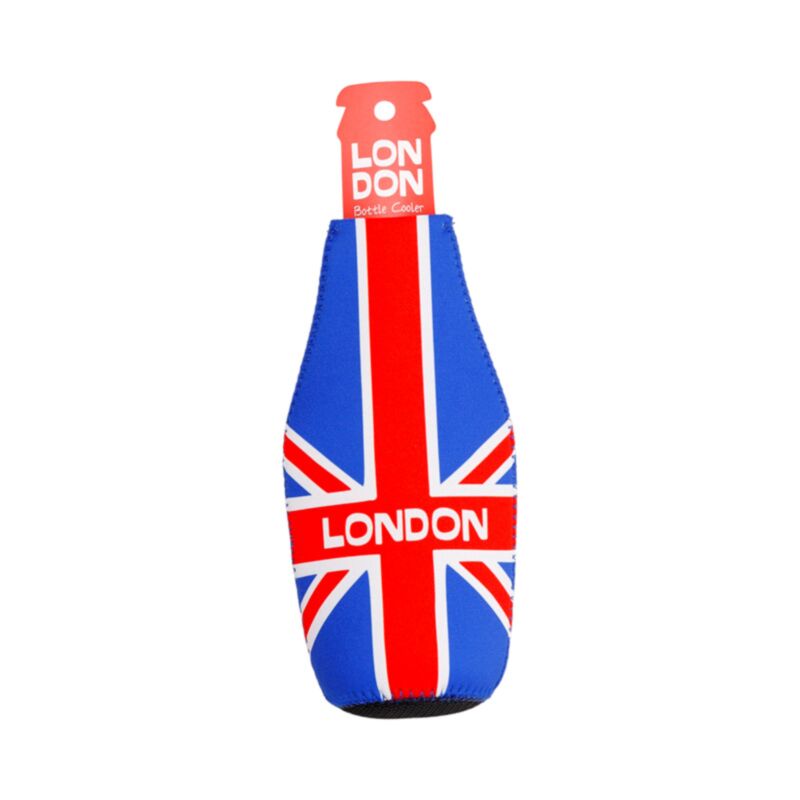 Union Jack London Souvenir Neoprene Bottle Cooler Sleeve BCOOL02