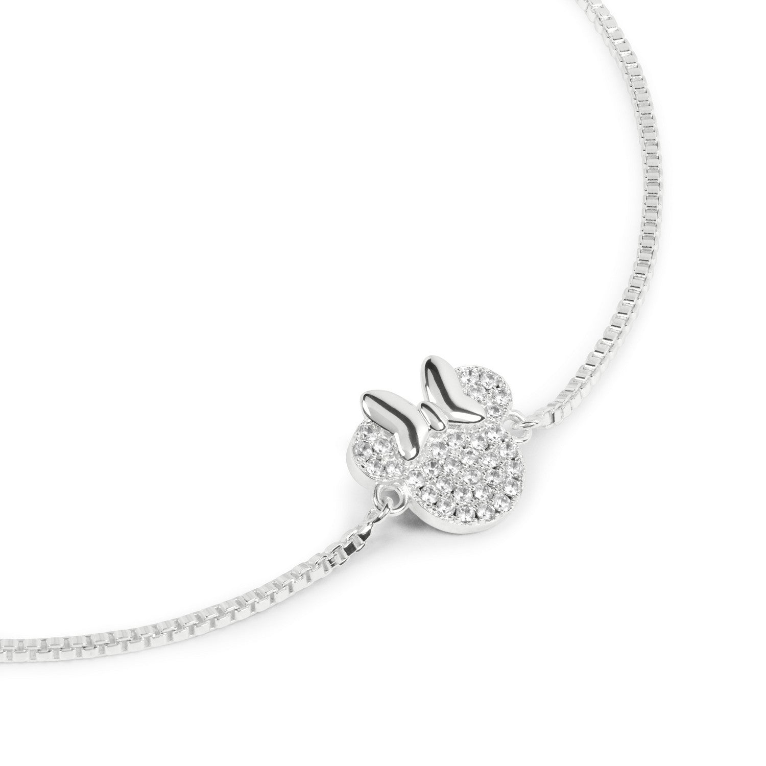 Disney Mickey & Minnie Mouse Crystal Lariat Bracelet BF00792SZWL.PH