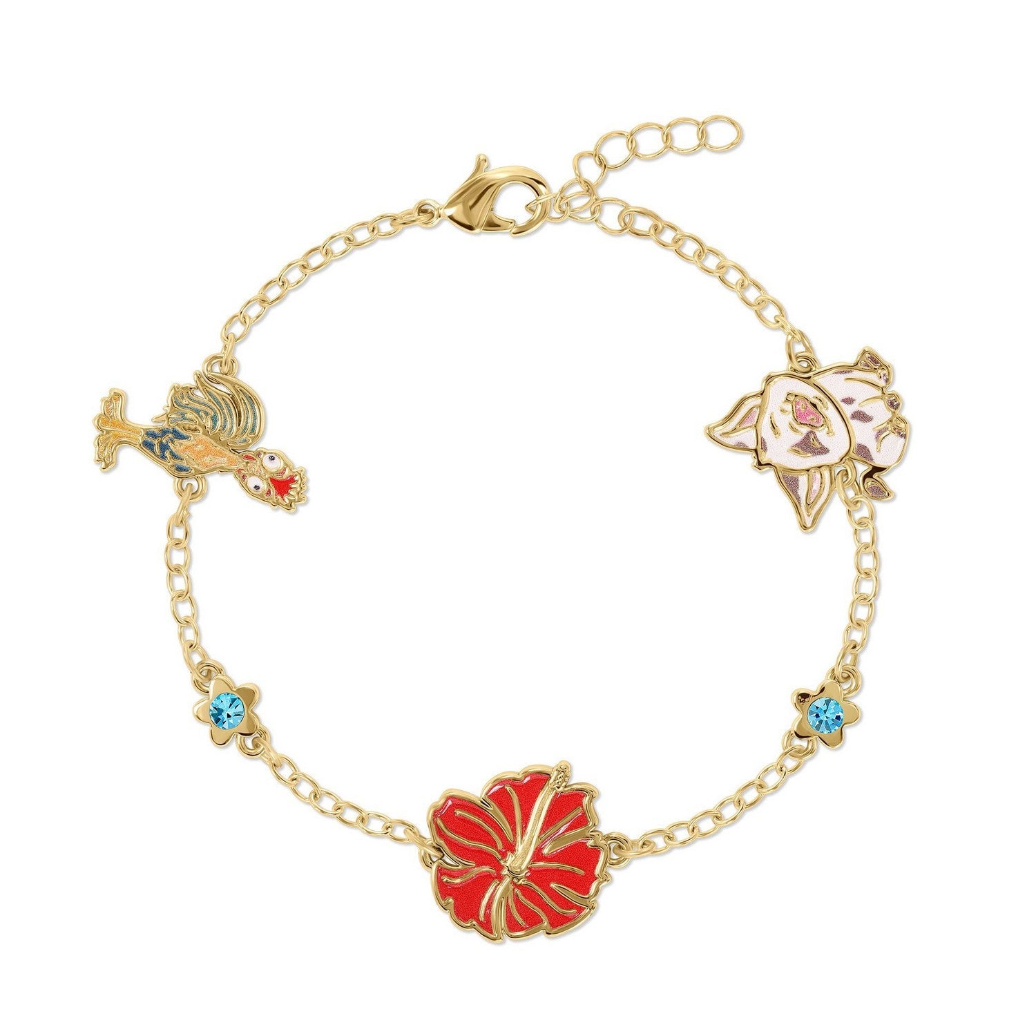 Disney Princess Moana Charm Orange Bracelet BF00840YRQL-7.PH
