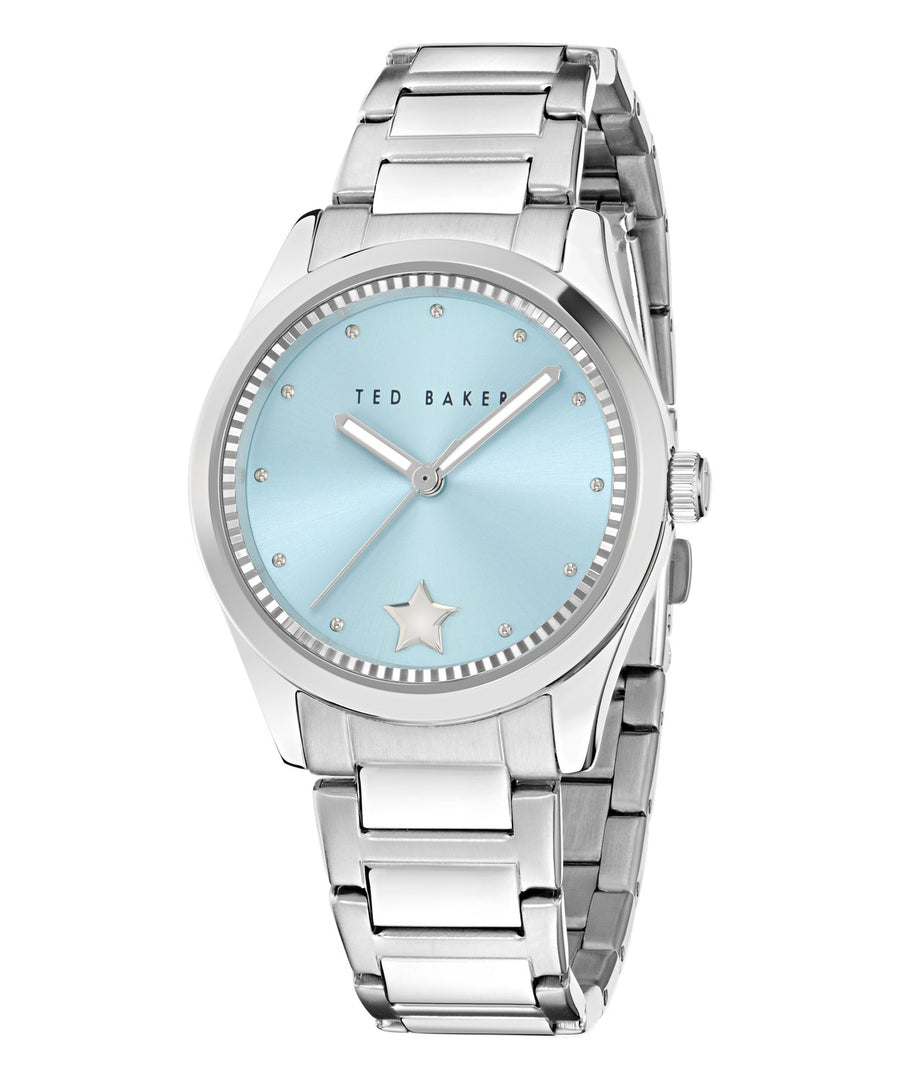 Ted Baker Women’s Fashion 34 mm Light Blue-Green Dial Bracelet Watch BKPCLF507