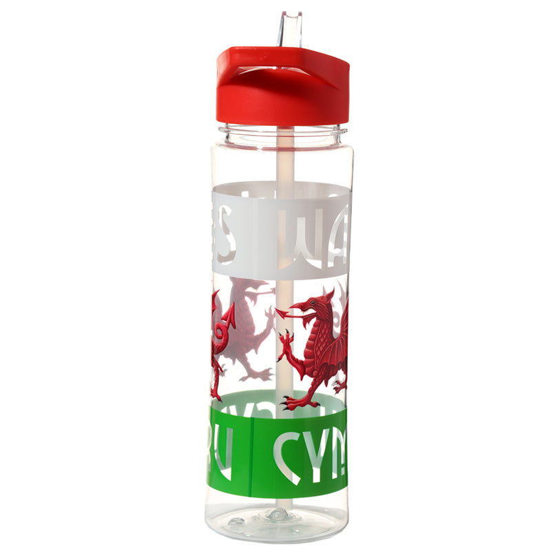 550ml Water Bottle Welsh Dragon Wales (Cymru) Souvenir BOT105