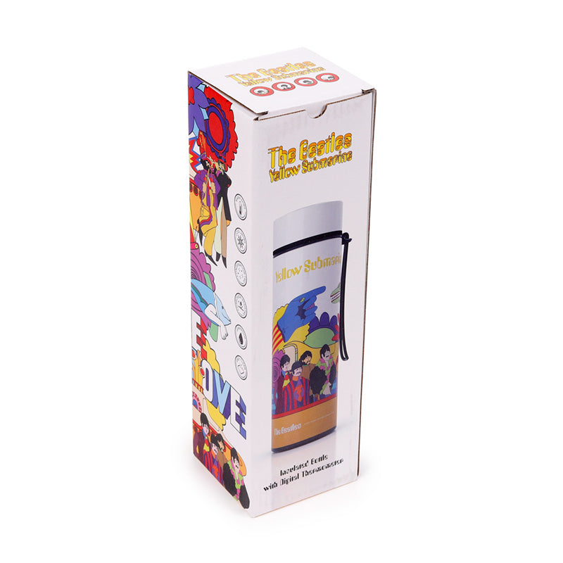 The Beatles Yellow Submarine Hot & Cold Digital Thermometer Bottle BOT136