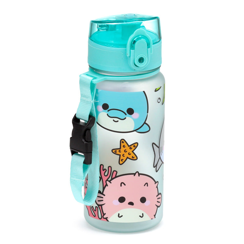 Adoramals Sealife Pop Top 350ml Shatterproof Children's Bottle BOT211