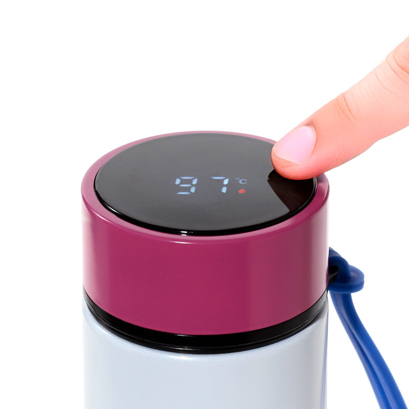 Minecraft Axolotl Hot & Cold Digital Thermometer Bottle BOT344