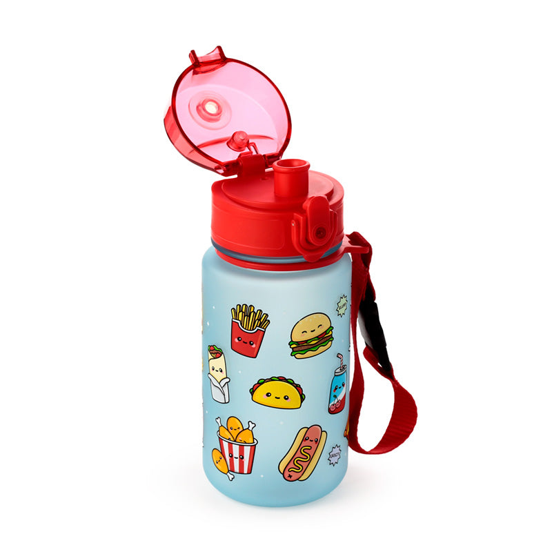 Foodiemals Pop Top 350ml Shatterproof Children's Bottle BOT345