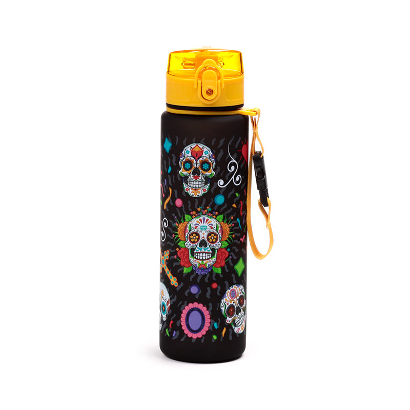 Day of the Dead Pop Top 600ml Shatterproof Bottle BOT358