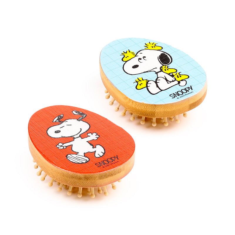 Peanuts Snoopy & Woodstock Shaped Bamboo Hair Brush BRU41