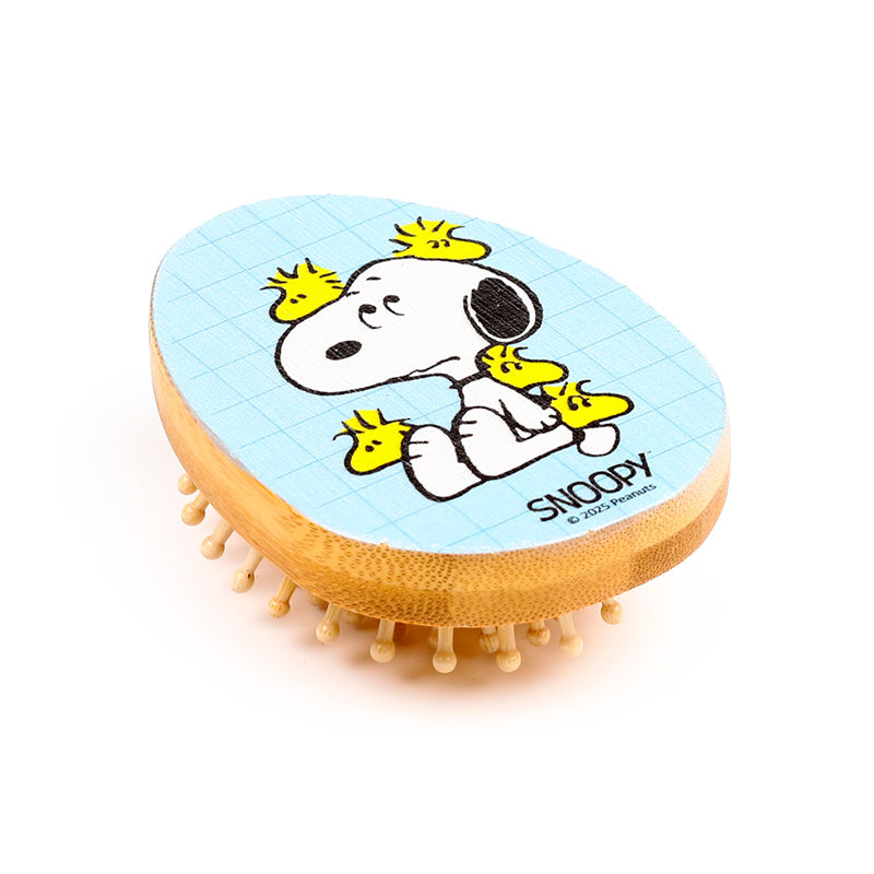Peanuts Snoopy & Woodstock Shaped Bamboo Hair Brush BRU41