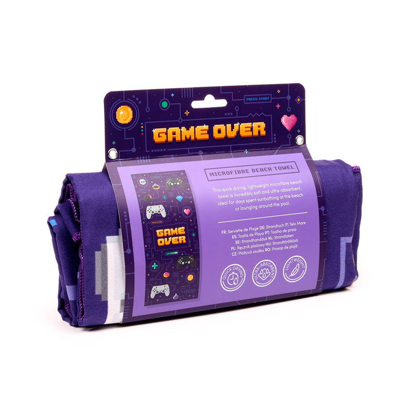 Game Over Microfibre Beach Towel BTOW10