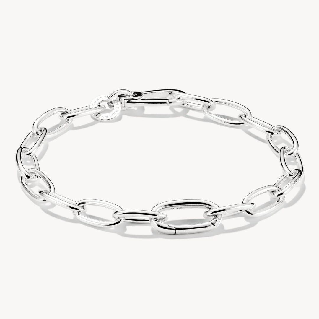 Thomas Sabo Charm Club Charming Connect Sterling Silver Link Bracelet C1204-001-21
