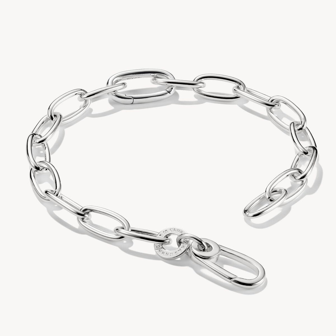 Thomas Sabo Charm Club Charming Connect Sterling Silver Link Bracelet C1204-001-21