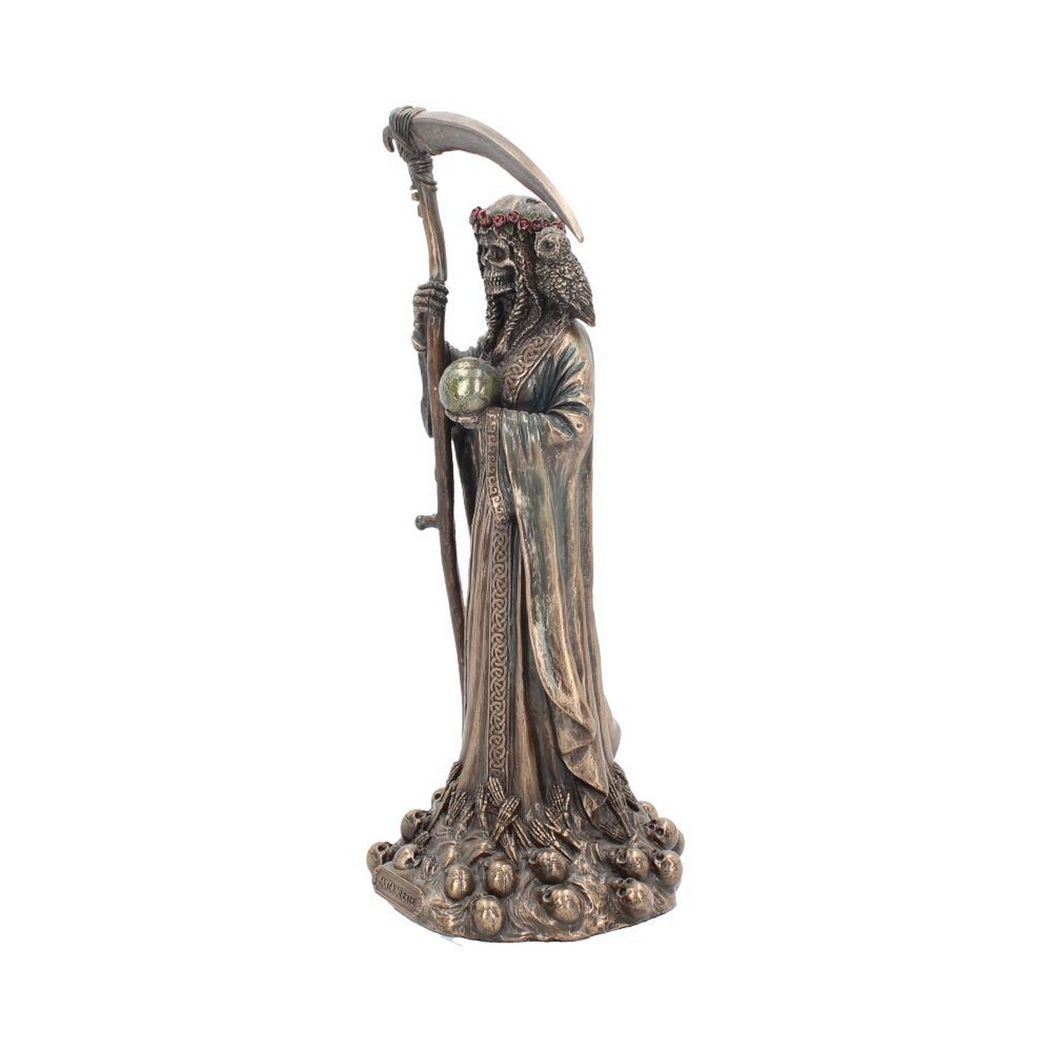 Santa Muerte Reaper Finished in Bronze 29cm C2425G6