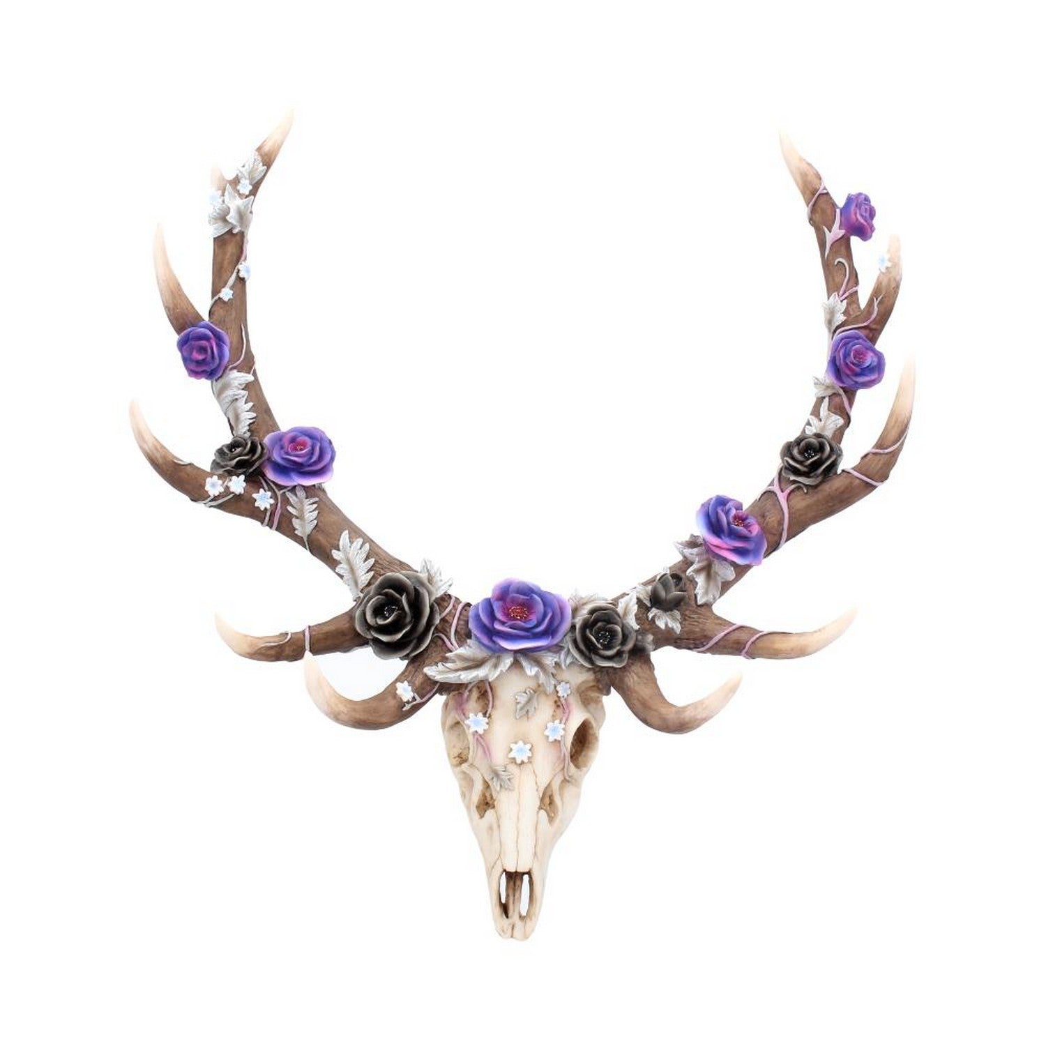 Antlers of Eden Floral Decorated Animal Deer Skull C4035M8