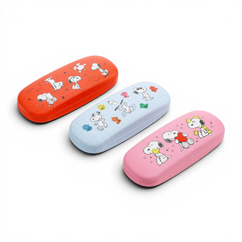 Glasses/Sunglasses Case Peanuts Snoopy & Woodstock CASE100