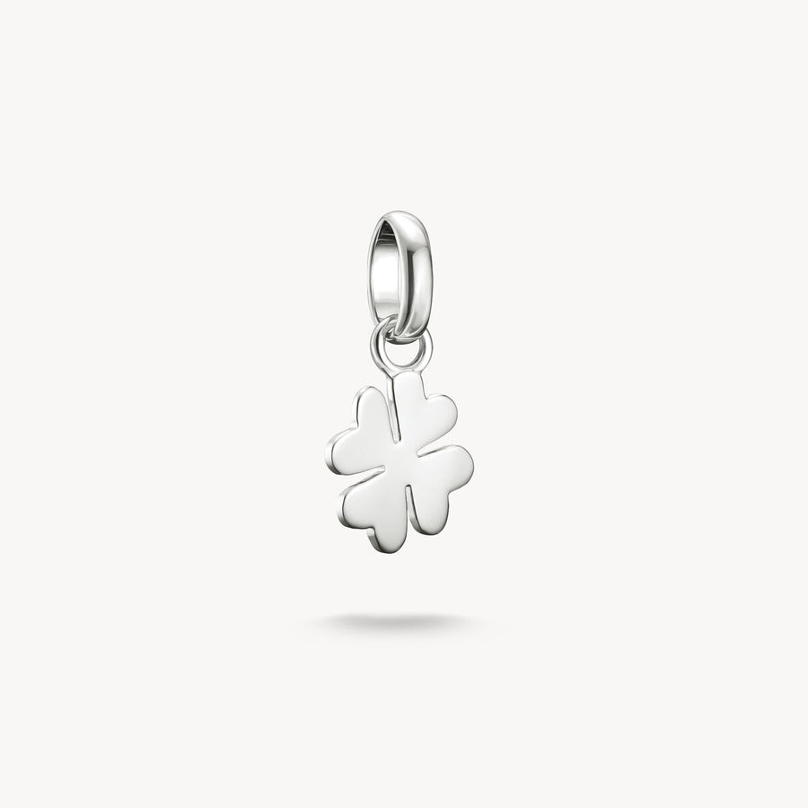 Thomas Sabo Charm Club Charming Connect Sterling Silver Lucky Clover Charm CC1202-001-21