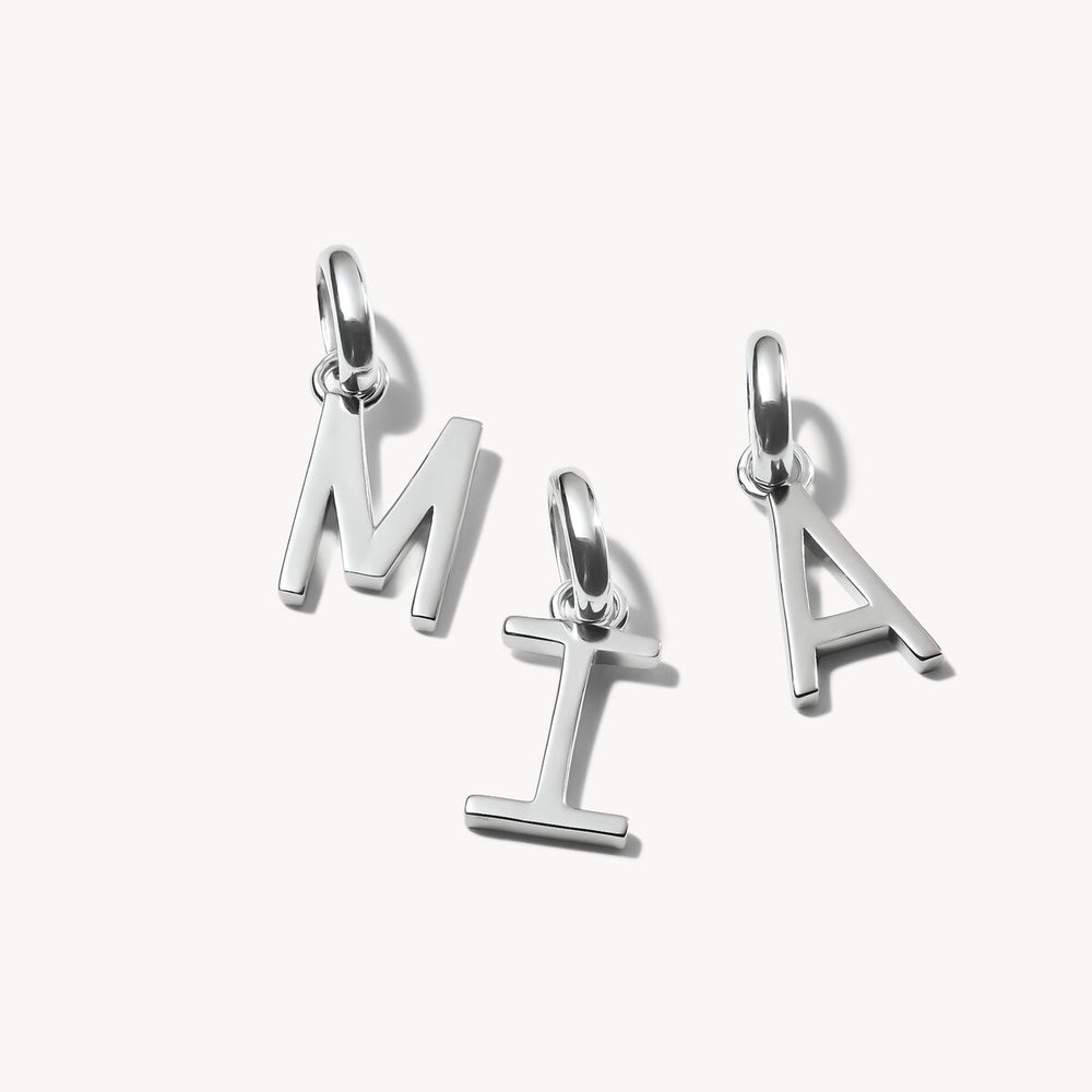Thomas Sabo Charm Club Charming Connect Sterling Silver Letter A Charm CC1207-001-21