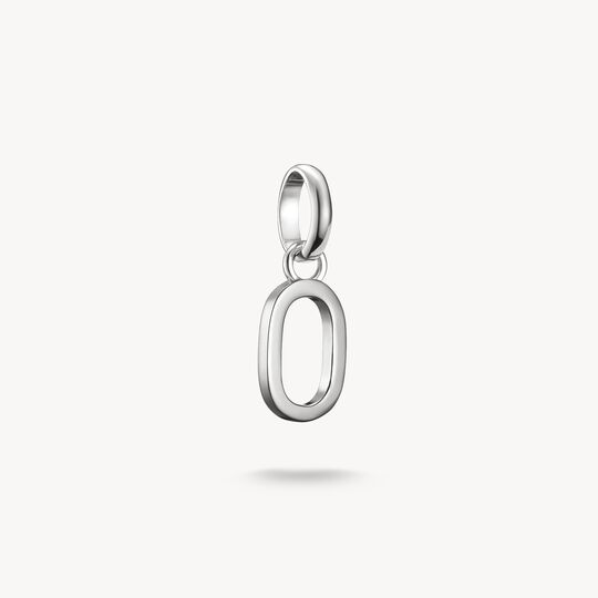 Thomas Sabo Charm Club Charming Connect Sterling Silver Letter O Charm CC1221-001-21