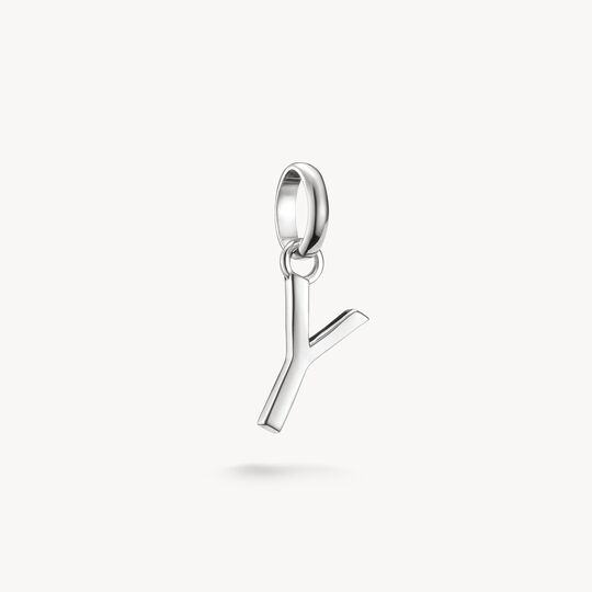 Thomas Sabo Charm Club Charming Connect Sterling Silver Letter Y Charm CC1231-001-21