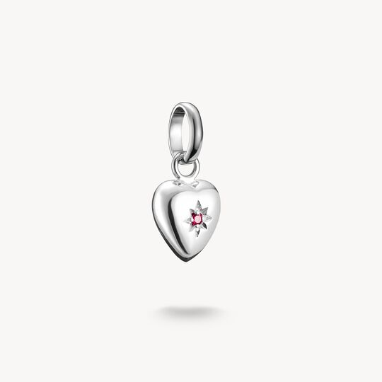 Thomas Sabo Charm Club Charming Connect Sterling Silver Heart With Star Charm CC1234-011-10