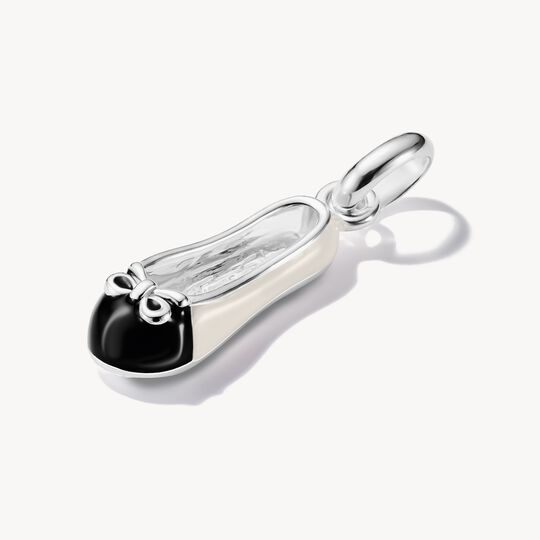 Thomas Sabo Charm Club Charming Connect Sterling Silver Cream Ballerina Pump Charm CC1245-007-14