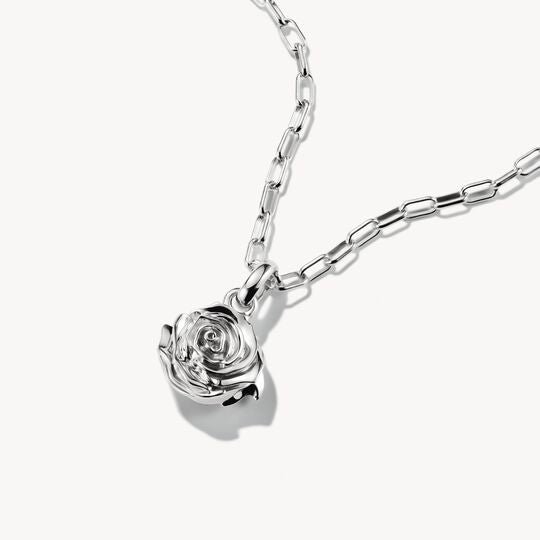 Thomas Sabo Charm Club Charming Connect Sterling Silver Rose Blossom Charm CC1263-001-21