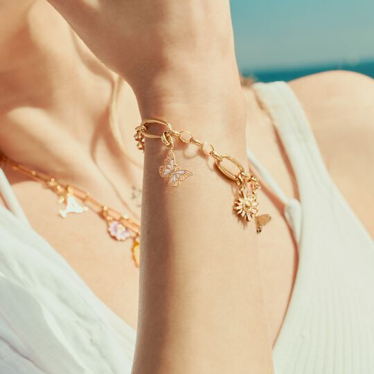 Thomas Sabo Charm Club Charming Connect Sterling Silver Butterfly Charm CC1265-007-14