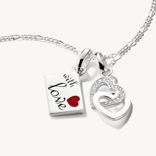 Thomas Sabo Charm Club Charming Connect Sterling Silver Love Letter Charm CC1268-664-10