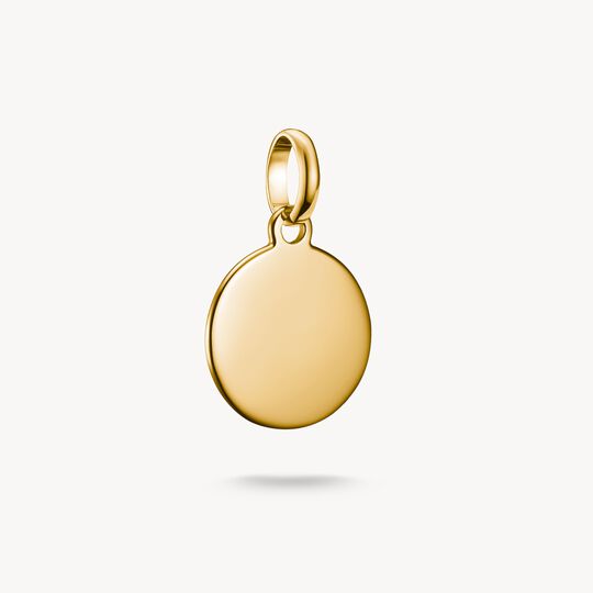 Thomas Sabo Charm Club Charming Connect Gold Plated Coin Charm CC1271-413-39