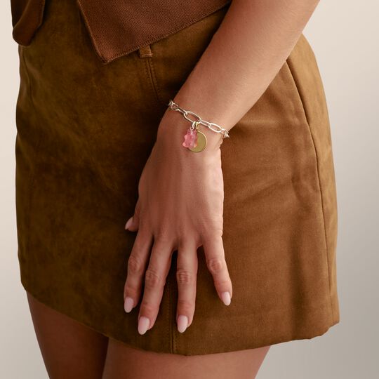 Thomas Sabo Charm Club Charming Connect Gold Plated Large Coin Charm CC1273-413-39