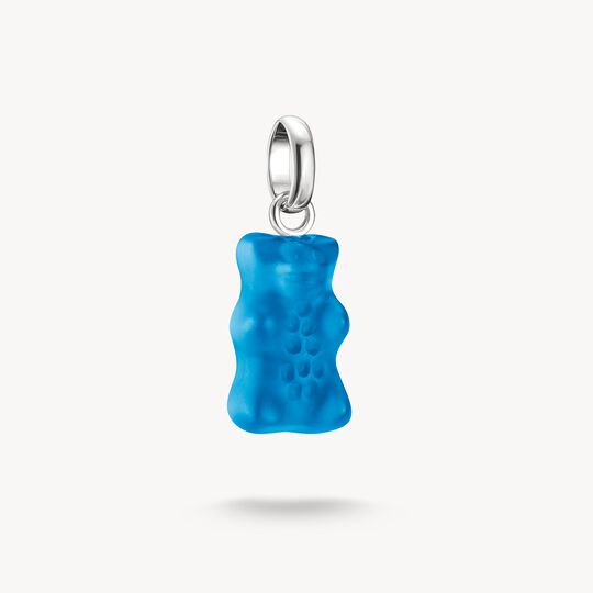 Thomas Sabo Charm Club Charming Connect Sterling Silver Blue HARIBO Goldbear Charm CC1275-017-1