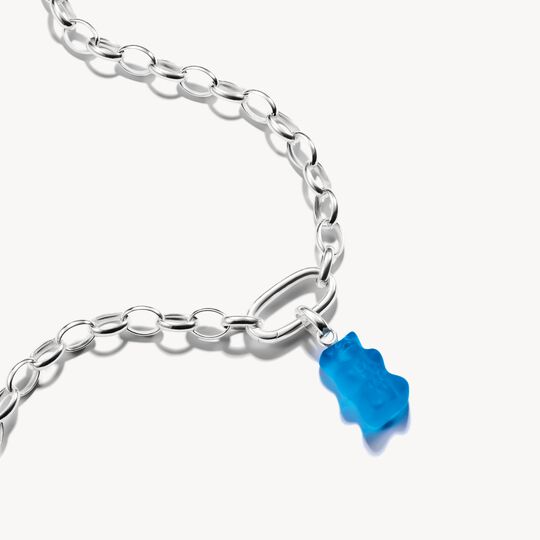 Thomas Sabo Charm Club Charming Connect Sterling Silver Blue HARIBO Goldbear Charm CC1275-017-1
