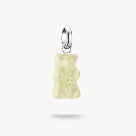 Thomas Sabo Charm Club Charming Connect Sterling Silver White HARIBO Goldbear Charm CC1275-017-14