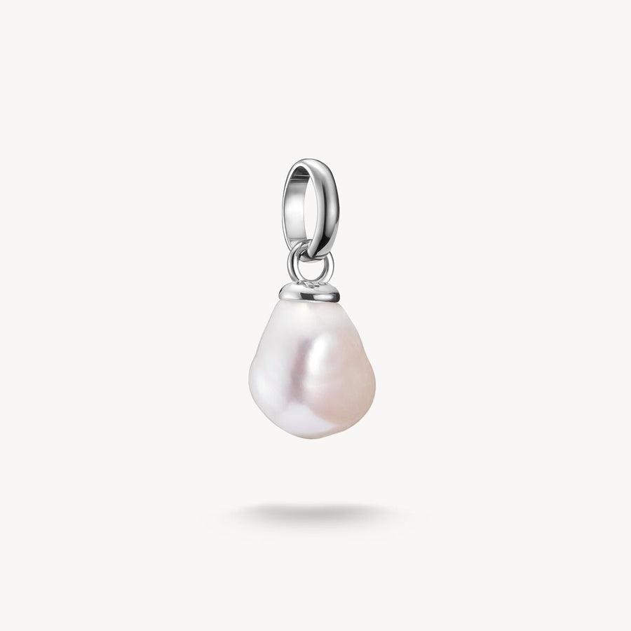 Thomas Sabo Charm Club Charming Connect Sterling Silver Freshwater Pearl Charm CC1282-082-14