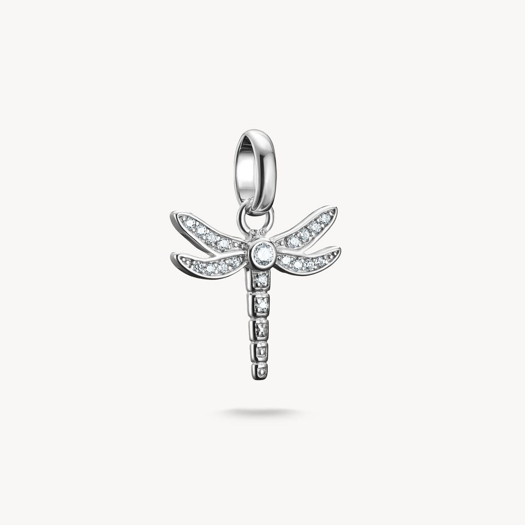 Thomas Sabo Charm Club Charming Connect Sterling Silver Dragonfly Charm CC1285-051-14