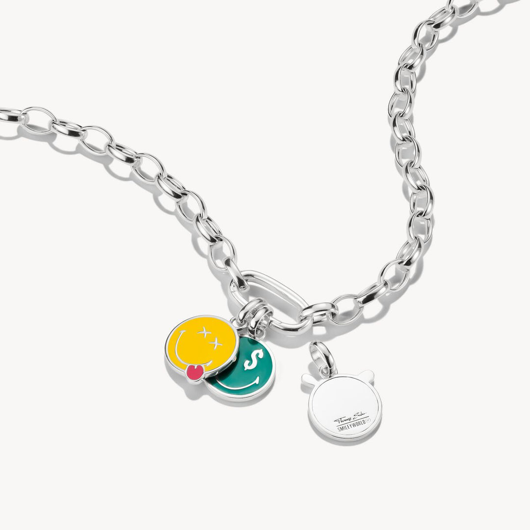Thomas Sabo Charm Club Charming Connect Sterling Silver SMILEYWORLD®  Laughing Charm CC1295-664-7