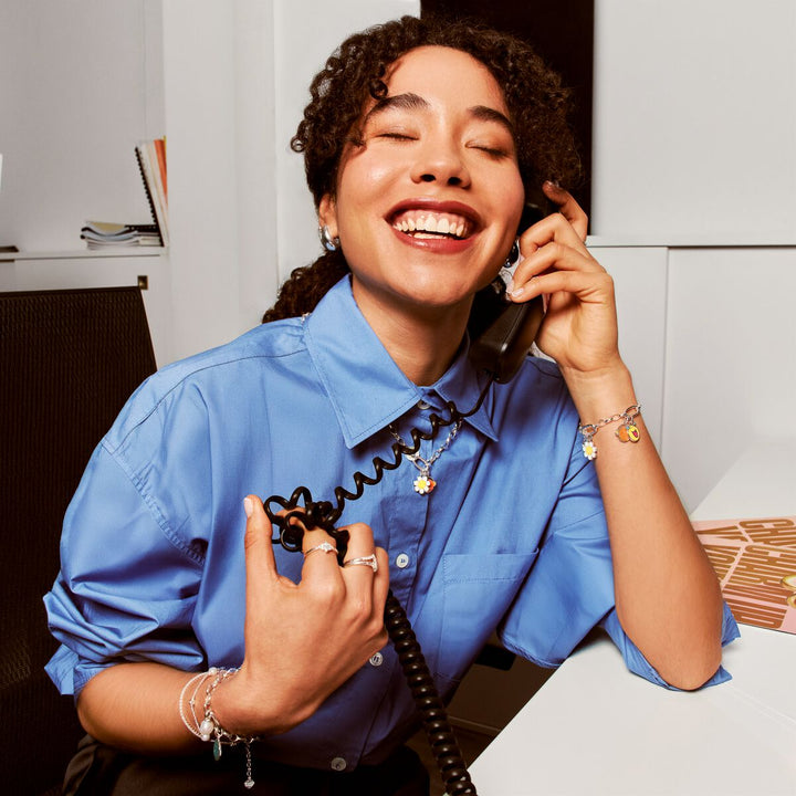 Thomas Sabo Charm Club Charming Connect Sterling Silver SMILEYWORLD®  Laughing Charm CC1295-664-7