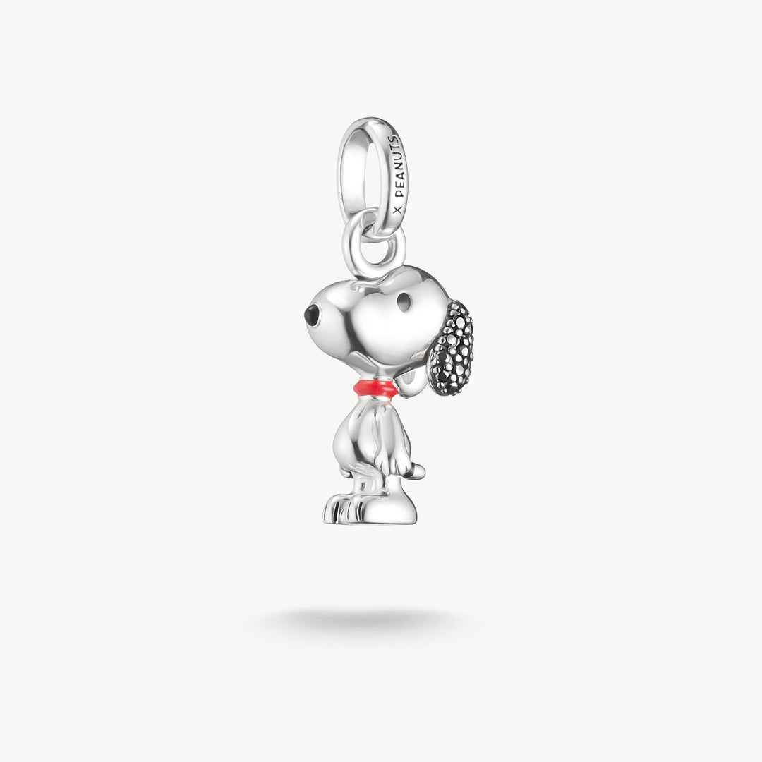 Thomas Sabo Charm Club Charming Connect Sterling Silver Peanuts Snoopy Pavé Charm CC1310-691-11