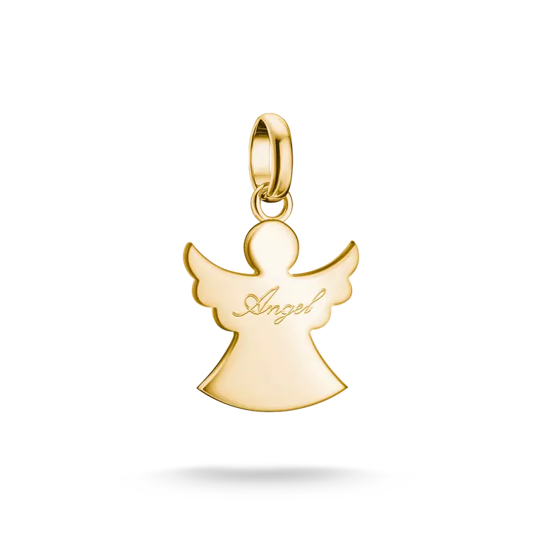Thomas Sabo Charming Connect 18ct Gold Plated Angel Charm CC1347-M01-39