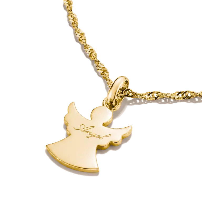 Thomas Sabo Charming Connect 18ct Gold Plated Angel Charm CC1347-M01-39
