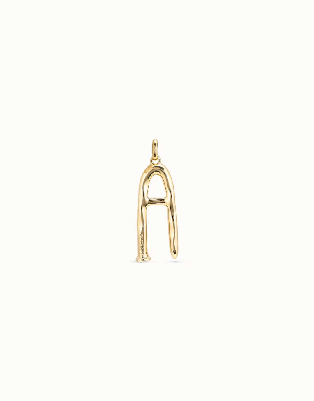 Gimme A Letter A Large Golden Metal Charm CHA0001ORO0000U