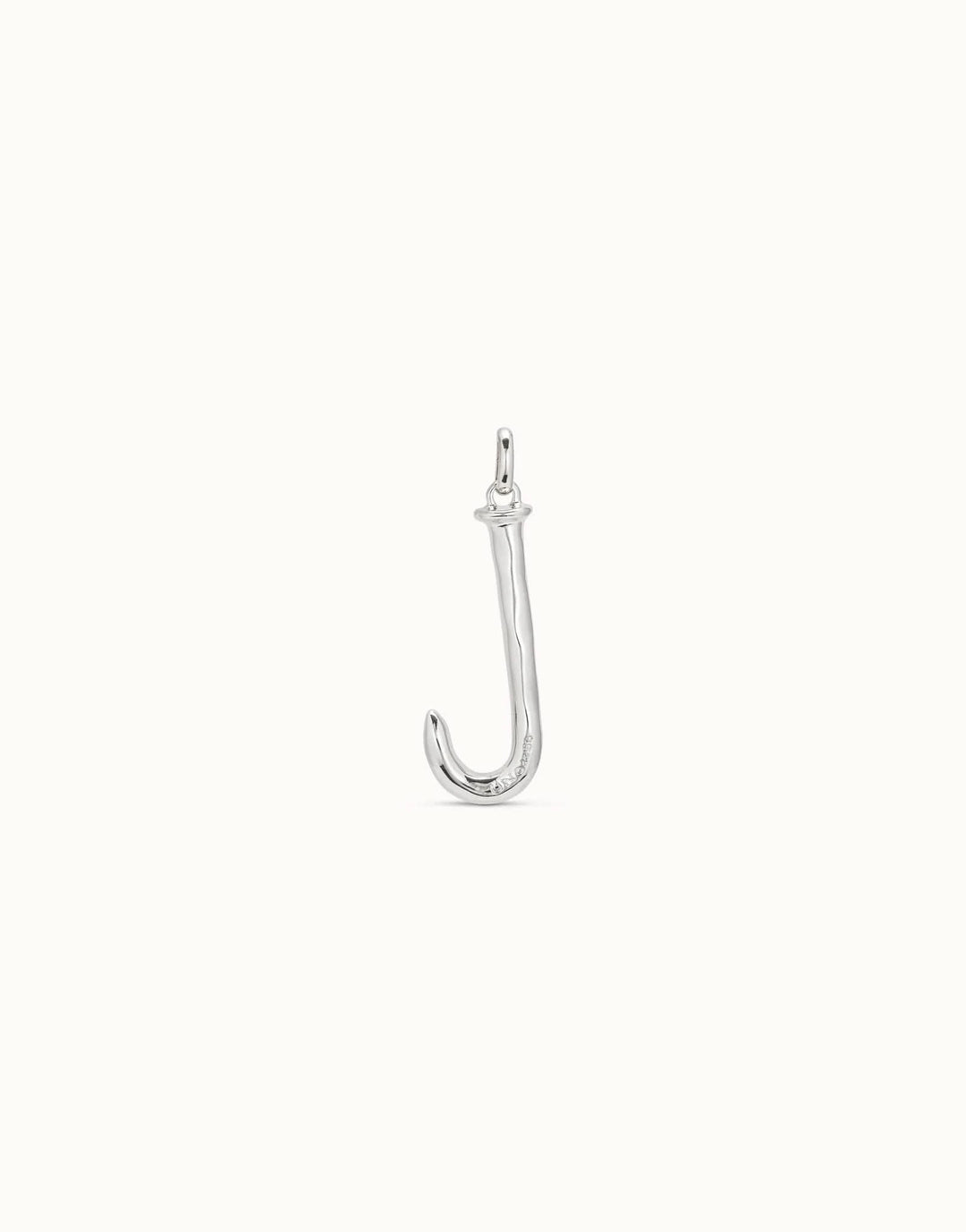 Gimme A Letter J Large Silver Metal Charm CHA0010MTL0000U