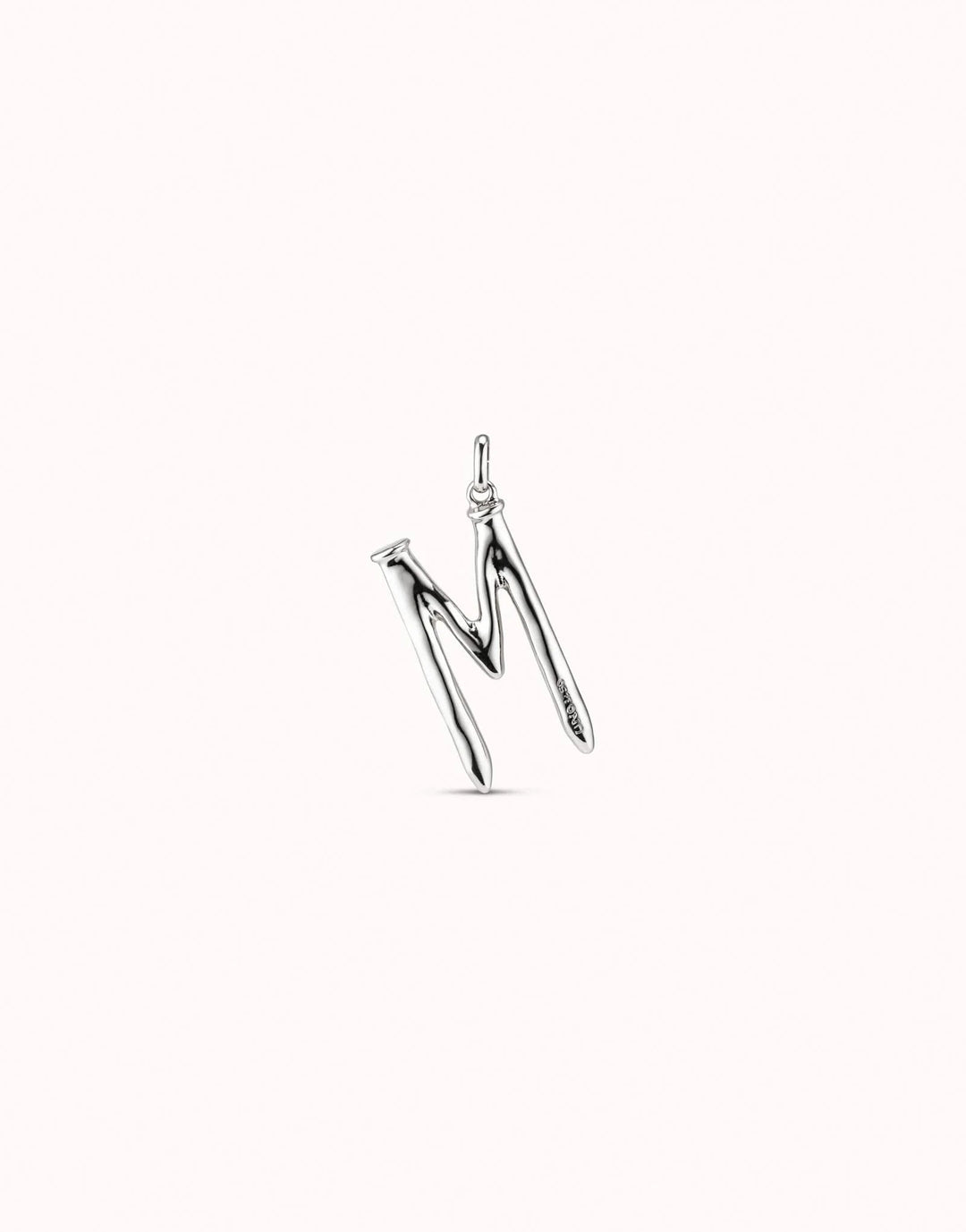 Gimme A Letter M Large Silver Metal Charm CHA0013MTL0000U