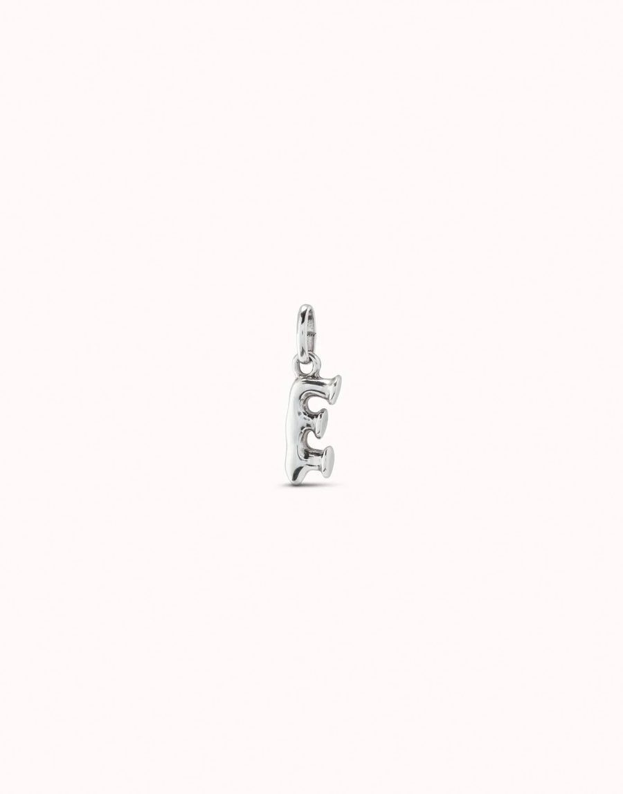 Gimme A Letter E Silver Metal Charm CHA0031MTL0000U