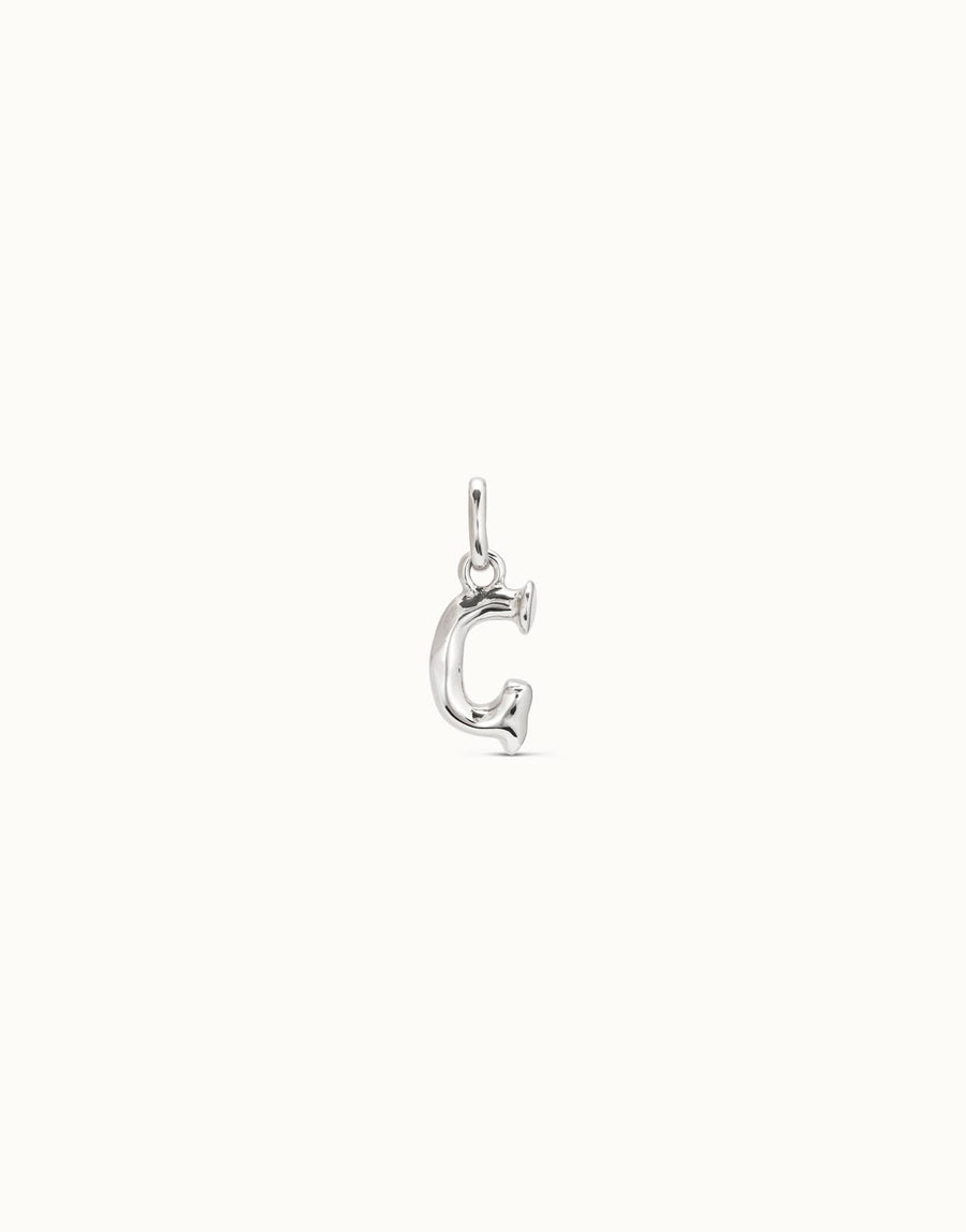 Gimme Me A Letter G Silver Metal Charm CHA0033MTL0000U