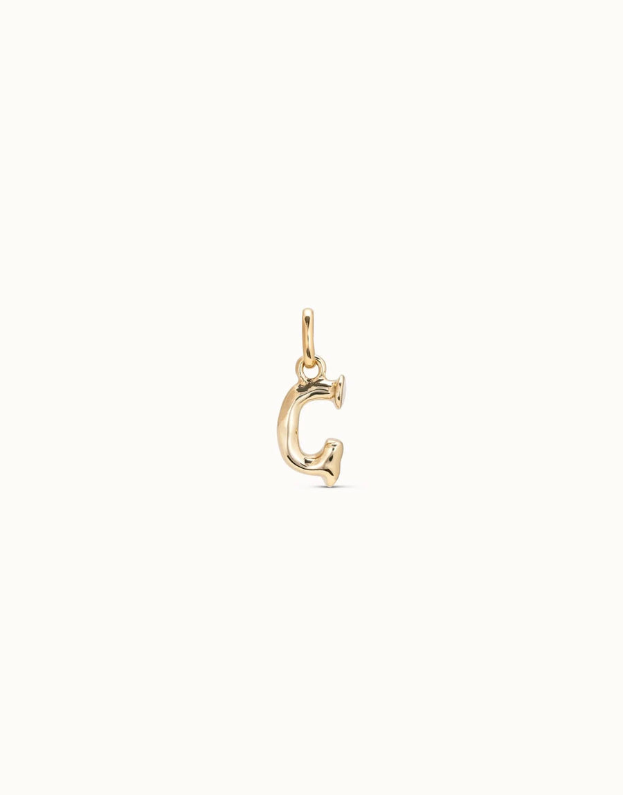 Gimme Me A Letter G Golden Metal Charm CHA0033ORO0000U