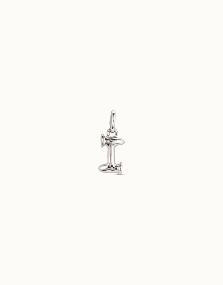 Gimme Me A Letter I Silver Metal Charm CHA0035MTL0000U