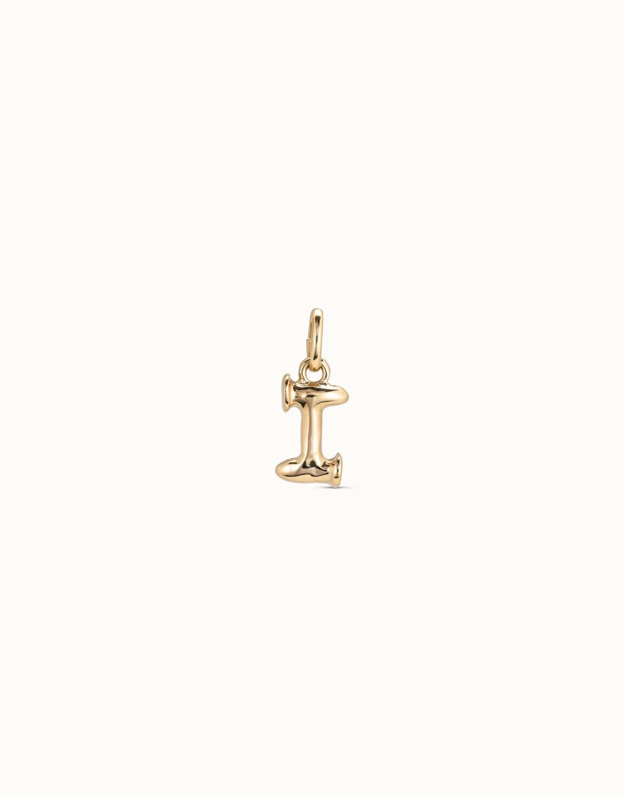 Gimme Me A Letter I Golden Metal Charm CHA0035ORO0000U