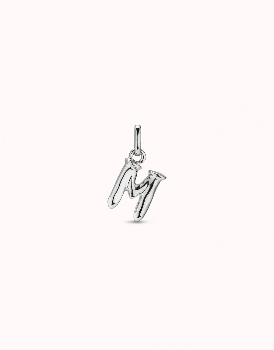Gimme A Letter M Silver Metal Charm CHA0039MTL0000U