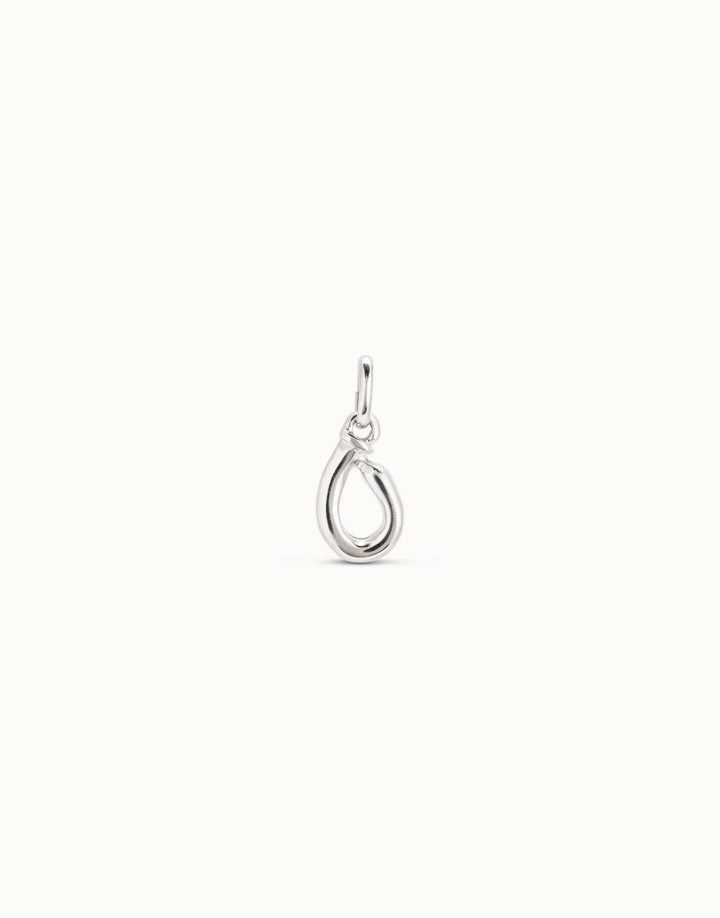 Gimme A Letter O Silver Metal Charm CHA0041MTL0000U